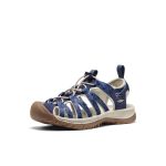 Women's Whisper | Navy Print