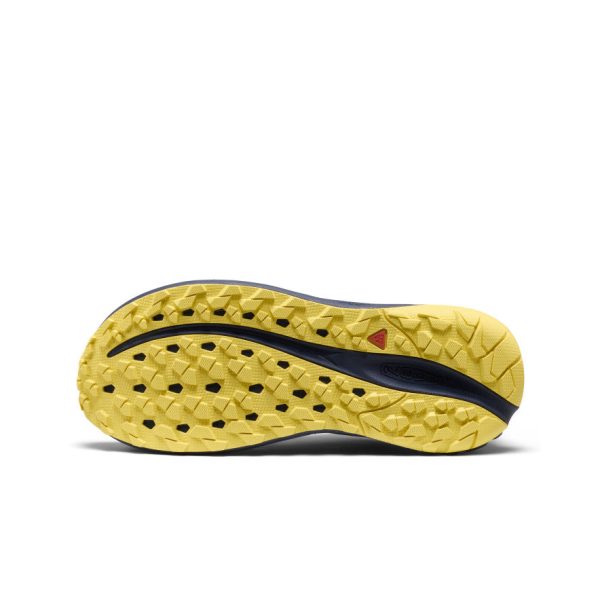 Women's Roam Waterproof Trail Running Shoe | Faded Denim/Lemon Grass