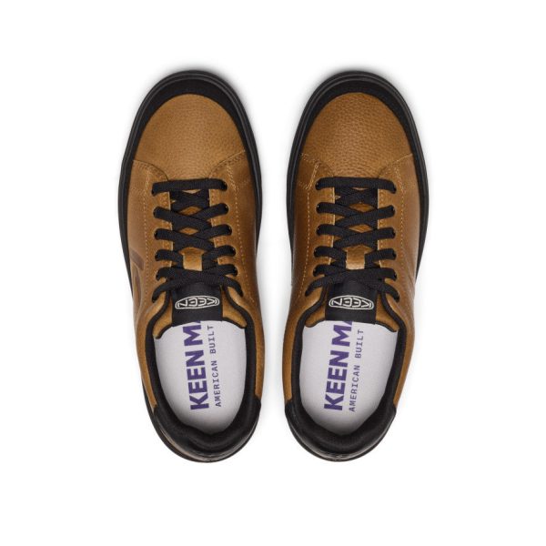 Men's KM1 Leather Sneaker | Bison/Black
