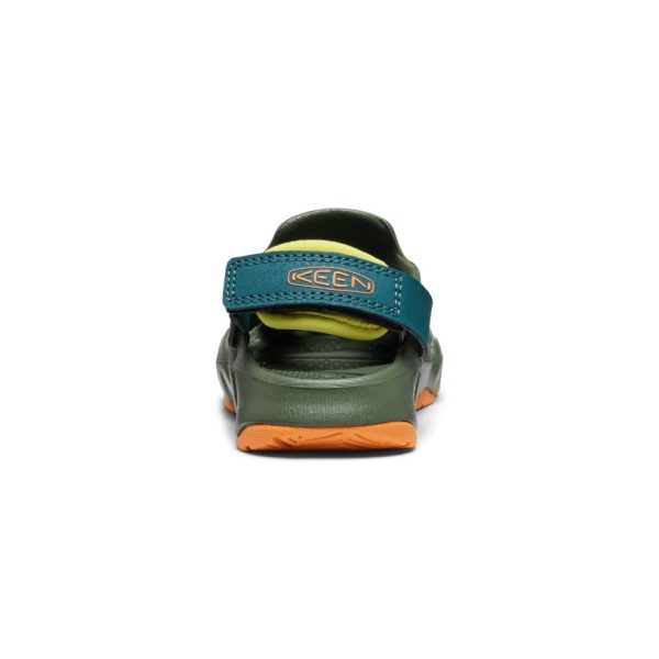 Toddlers' HyperFLT Clog | Bronze Green/Orange Peel