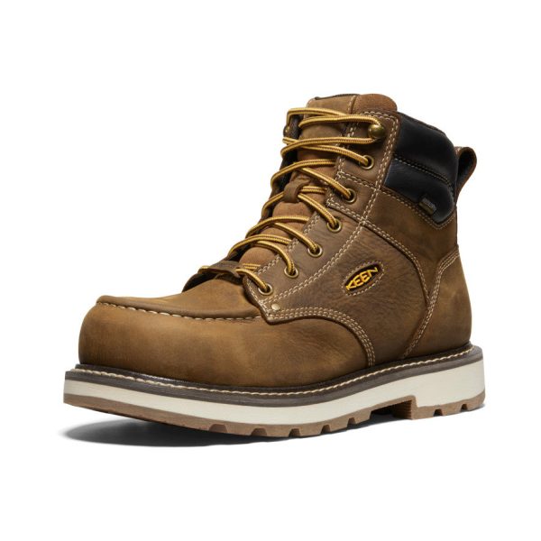 Men's Cincinnati 6 Waterproof 90?? Heel Boot (Carbon Toe) | Belgian/Sandshell
