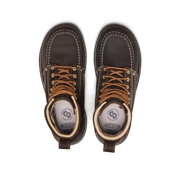 Men's Liberty 6 Waterproof Boot (Carbon Toe) | Coffee Bean/Black