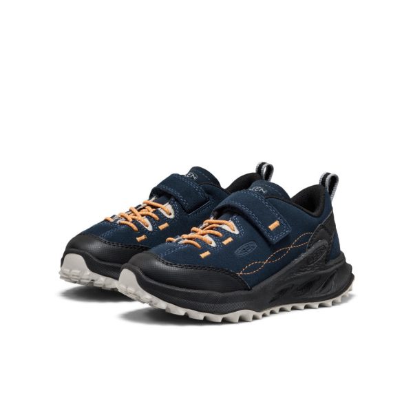 Little Kids' Jasper Zionic Sneaker | Naval Academy/Flame Orange