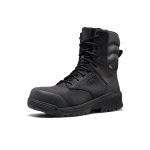 Men's CSA Evanston+ 8 Waterproof Boot (Carbon Toe) | Black/Black