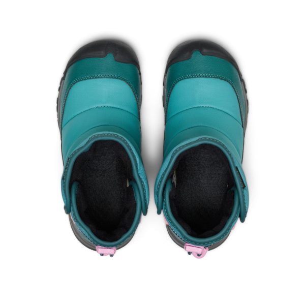 Big Kids' Puffrider Waterproof Winter Boot | Brittany Blue/Cashmere Rose
