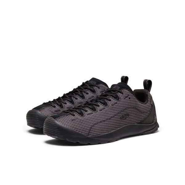 Men's Jasper Nylon Waterproof Sneaker | Black/Black