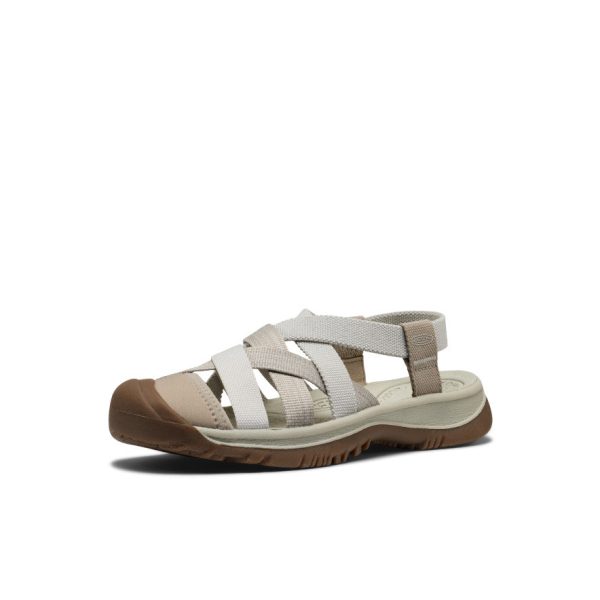 Women's Whisper Lattice Sandal | Plaza Taupe/Silver Birch