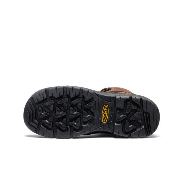 Men's Targhee IV 8 Insulated Waterproof Work Boot (Carbon Toe) | Bison/Black