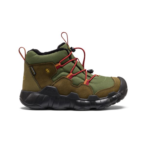 Big Kids' Hypowser Waterproof Chukka | Forest Night/Garnet