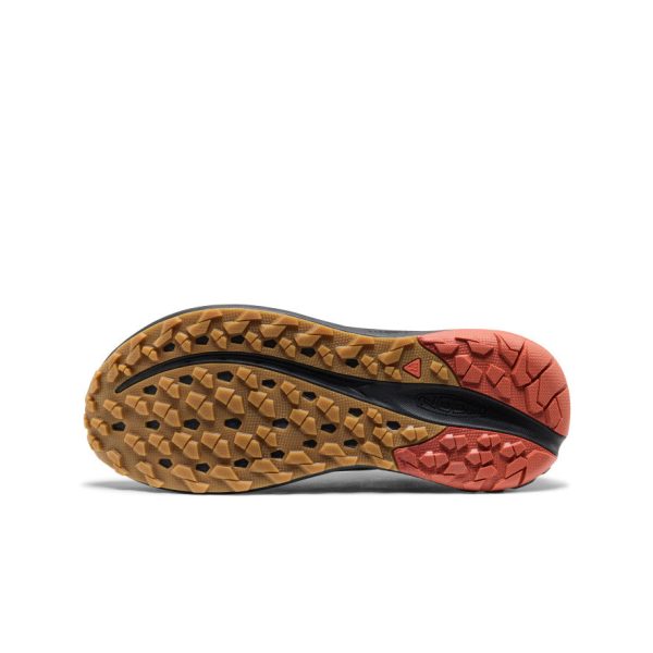 Men's Roam Waterproof Trail Running Shoe | Dark Olive/Burnt Brick