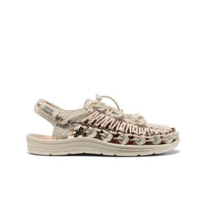 All Gender UNEEK Leather Henrik Vibskov Sneaker | Tangerine Cream