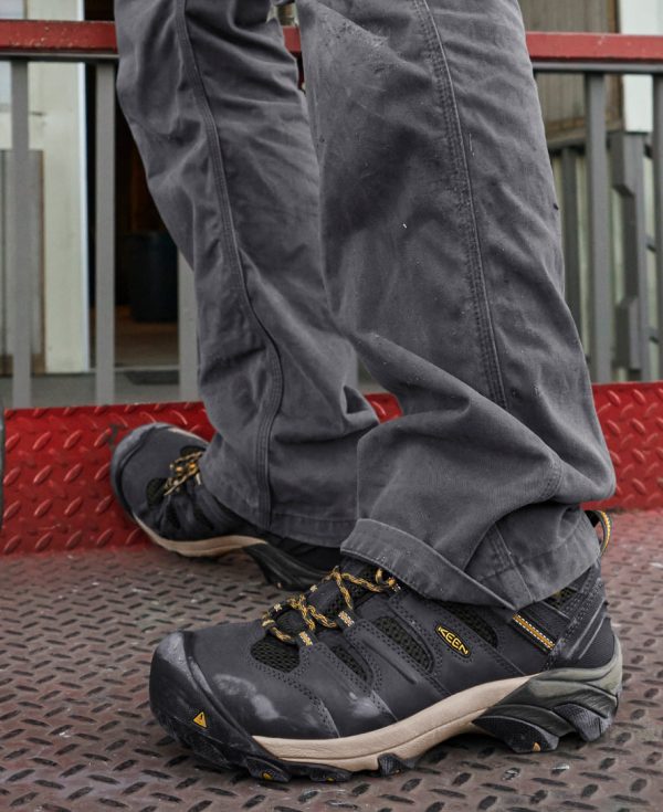 Men's Lansing Mid Waterproof (Steel Toe) | Cascade Brown/Brindle