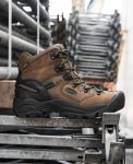 Men's Pittsburgh Energy 6 Waterproof Boot (Soft Toe) | Cascade Brown/Greener Pastures