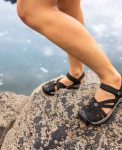 Women's Rose Sandal | Black/Neutral Gray