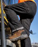 Women's Evanston 6 Waterproof Boot INT MET (Carbon Toe) | Bison/Black