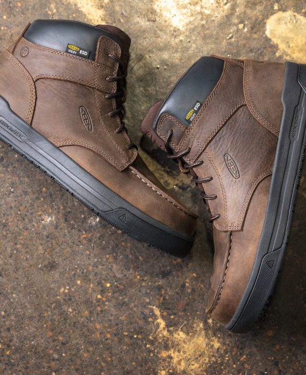 Men's Gibson ESD Boot (Carbon Toe) | Cascade Brown/Black