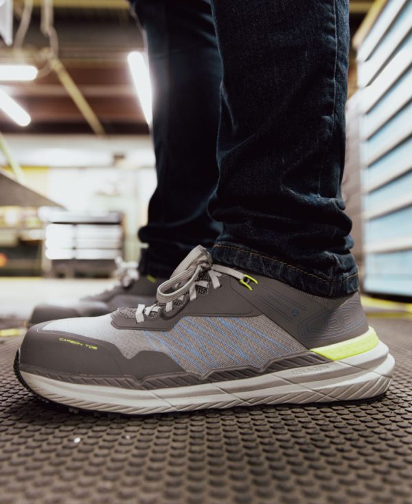 Men's Speedworks ESD Work Sneaker (Carbon Toe) | Steel Grey/Vintage Indigo
