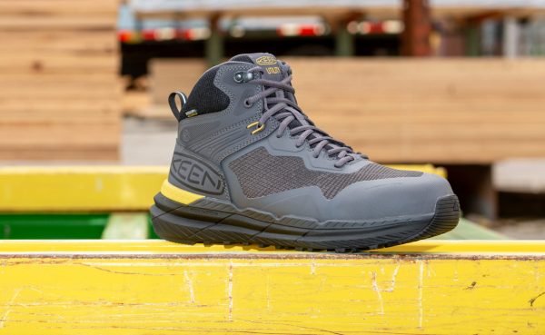 Men's Synchro Waterproof Work Boot (Carbon Toe) | Magnet/Black