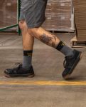 Men's Kenton Work Shoe (Carbon Toe) | Black/Gum