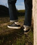 Men's KM4 Leather Sneaker | Black/Birch