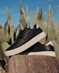 Men's KM4 Leather Sneaker | Steel Grey/Birch