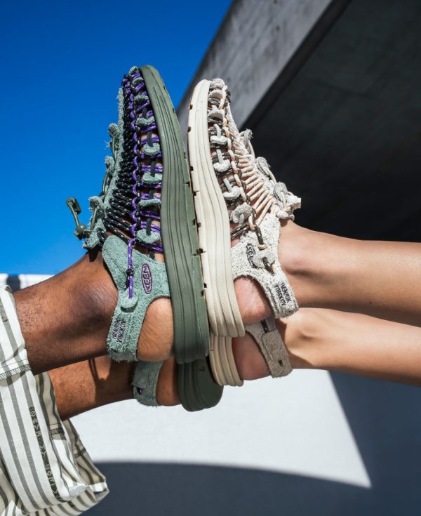 All Gender UNEEK Leather Henrik Vibskov Sneaker | Green Spring