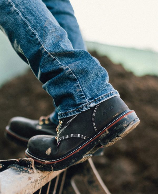 Men's Liberty 6 Waterproof 90?? Heel Boot (Carbon Toe) | Coffee Bean/Black