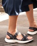 Women's Leiki Open-Toe Sandal | Fig/Burnt Brick
