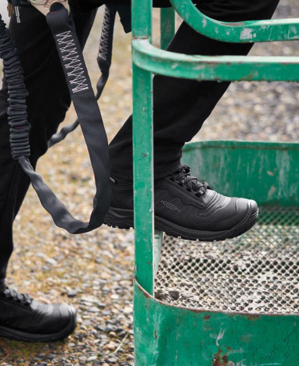 Men's Reno Waterproof Mid (Soft Toe) | Black/Black