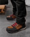 Men's Red Hook Waterproof Boot (Carbon Toe) | Tobacco/Black