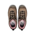 Women's Targhee IV Wide Waterproof Hiking Boot | Brindle/Nostalgia Rose