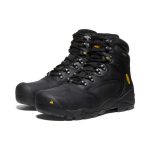 Men's Louisville 6 Waterproof Boot (Steel Toe) | Black