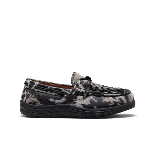 Women's UNEEK Loafer | Nocturnal Cow Black