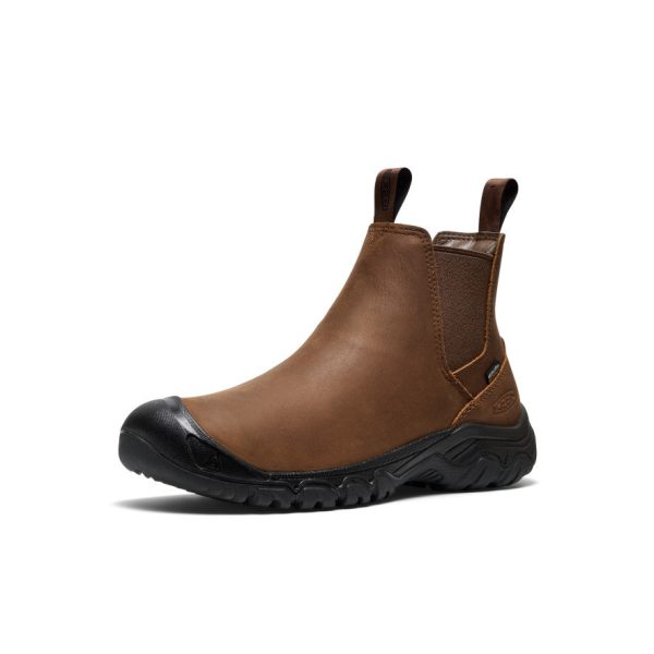 Men's Anchorage IV Waterproof Boot Wide | Dark Earth/Black