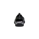 Men's Newport Leather Sandal | Black/Steel Grey