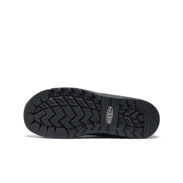 Women's Jasper Decon Leather Sneaker | Black/Black