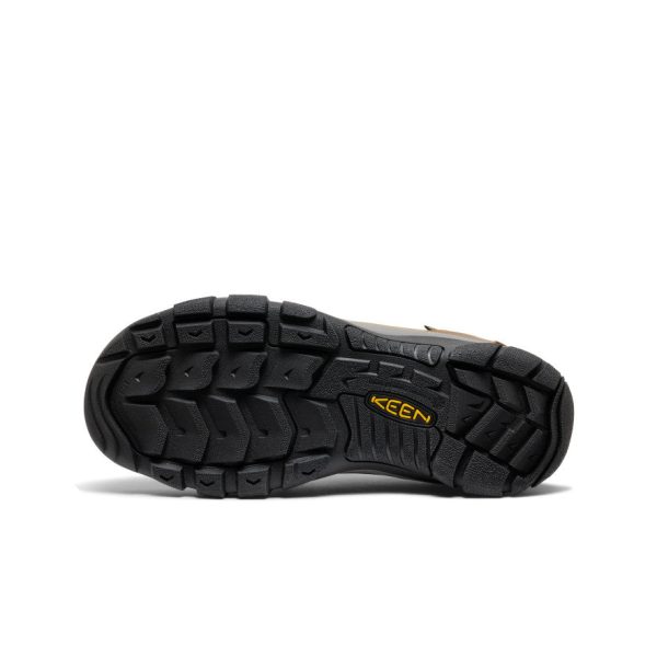 Men's Brixen Waterproof Shoe Wide | Slate Black/Madder Brown