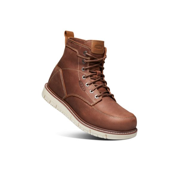 Men's San Jose 6 Boot (Soft Toe) | Gingerbread/Off White
