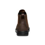 Women's San Jose Chelsea 90° Heel Boot (Aluminum Toe) | Cascade Brown/Black