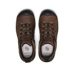 Men's Targhee IV Waterproof Work Shoe (Carbon Toe) | Dark Earth/Black