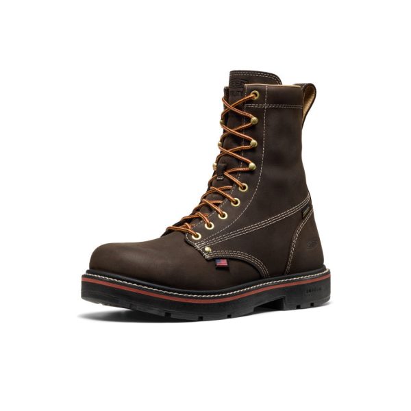 Men's Liberty 8 Waterproof 90?? Heel Boot (Carbon Toe) | Coffee Bean/Black