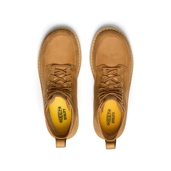 Men's San Jose 6 Waterproof 90?? Heel Boot (Soft Toe) | Bistre/Gum