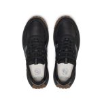Men's KS86 Leather Sneaker | Black