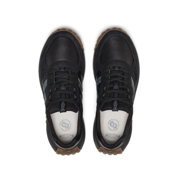 Men's KS86 Leather Sneaker | Black
