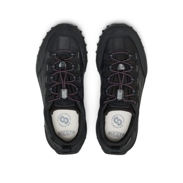 Women's Jasper Zionic Waterproof Sneaker | Black/Violet Quartz