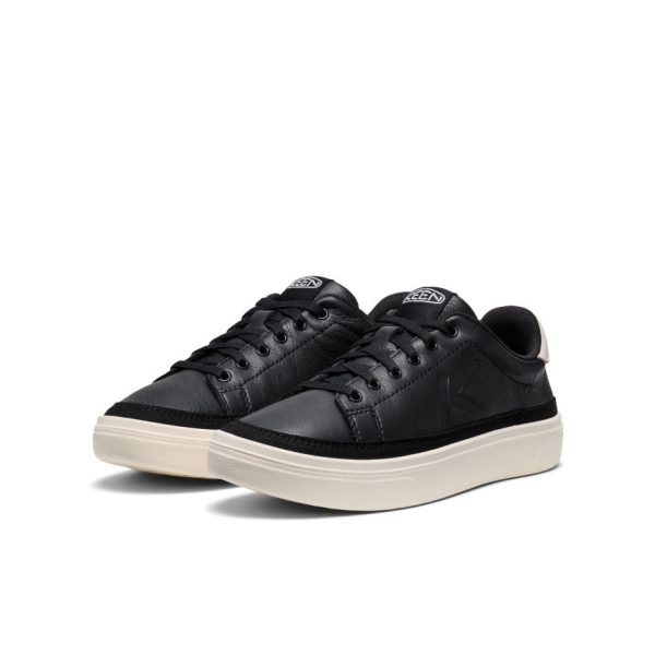 Women's KM1 Leather Sneaker | Black/Birch