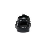 All Gender UNEEK Leather Sneaker | Perseid Black