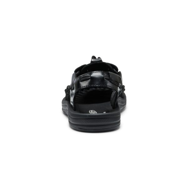 All Gender UNEEK Leather Sneaker | Perseid Black
