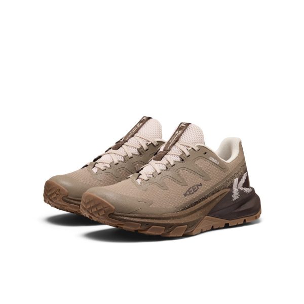 Women's Targhee Apex Waterproof Hiking Shoe | Brindle/Peach Blush