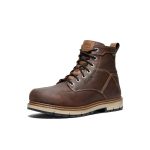 Men's San Jose 6 Waterproof 90° Heel Boot (Aluminum Toe) | Bison/Black